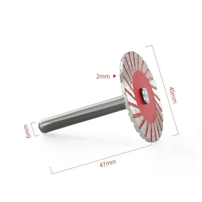 40mm Circular Saw Cutting Disc Set  6mm Shank Grinding Wheels For Wood Metal  Stone 3