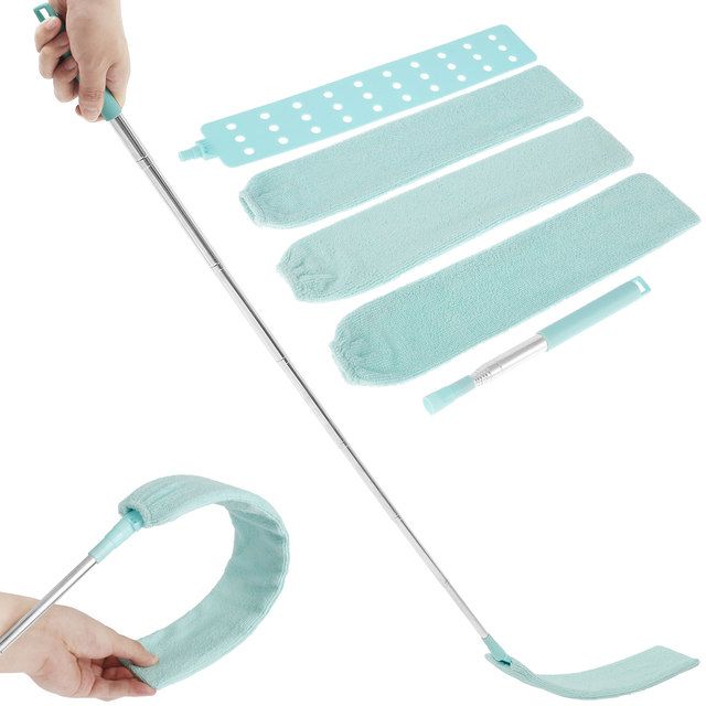 Flexible Microfiber Gap Duster  Long Flat Dust Cleaner For Under Sofa Bed  Furniture 5