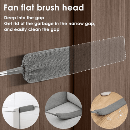 Flexible Microfiber Gap Duster  Long Flat Dust Cleaner For Under Sofa Bed  Furniture 1