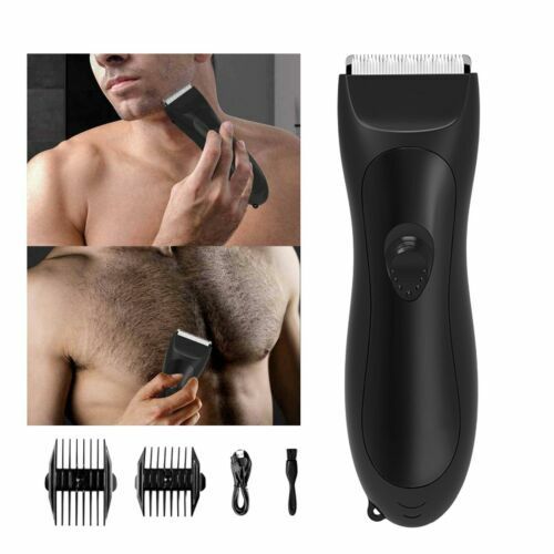 PrecisionGroom Men's Body Hair Trimmer - Beard, Chest & Groin Shaver for Total Grooming Control