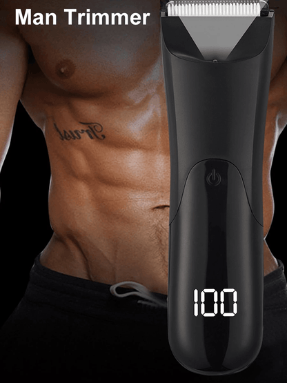 PrecisionGroom Mens Body Hair Trimmer  Beard Chest  Groin Shaver For Total Grooming Control 4
