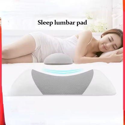 Memory Foam Lumbar Support Pillow For Back Sleepers 2