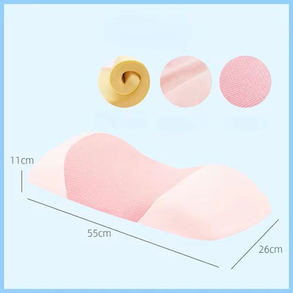 Memory Foam Lumbar Support Pillow For Back Sleepers 3