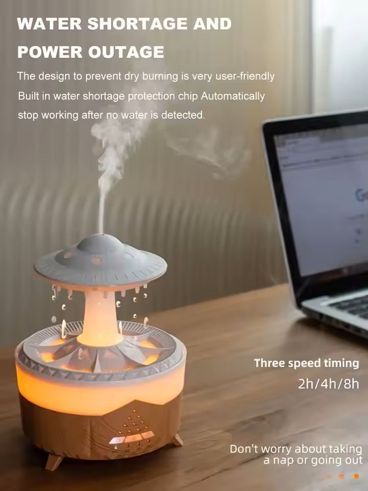 UFO Ultrasonic Aromatherapy Diffuser With Remote Control 1