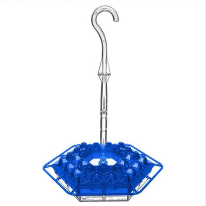 Hexagonal Hanging Bird Feeder With Hook For Garden 1