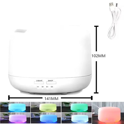Mini USB Humidifier And Essential Oil Diffuser With Night Light 6