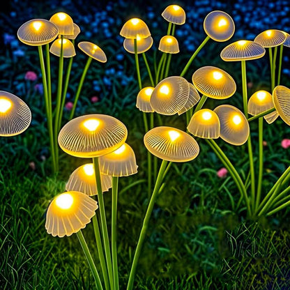 Solar Mushroom Garden Lights With Dual Mode LED For Outdoor Decor 3