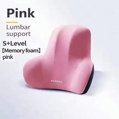 Memory Foam Lumbar Support Cushion For Car Office And Gaming Chairs 10