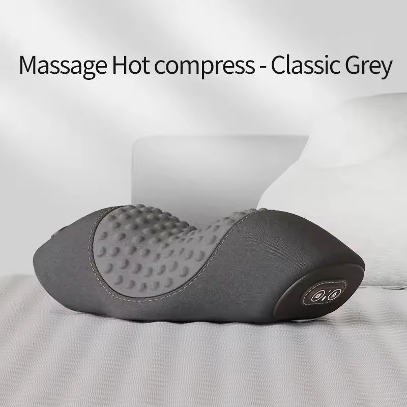Electric Waist Support Pillow With Heat And Vibration For Sleeping Relief 4