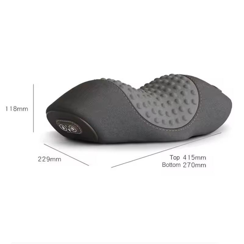 Electric Waist Support Pillow With Heat And Vibration For Sleeping Relief 5