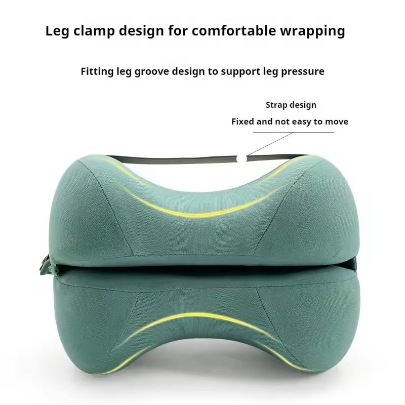 Cooling Memory Foam Leg Pillow For Sciatica And Spine Alignment 11