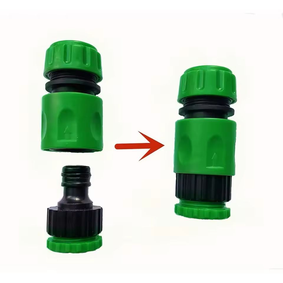 Quick Connect Garden Hose Coupler Set For 12 Inch Pipes 3