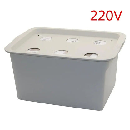 Plant Hydroponic System Kit Indoor Garden Growth Box 1 Set DWC Seed Nursery 8
