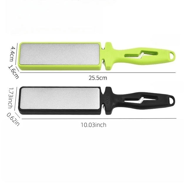 Premium 5in1 Knife Sharpener With Diamond Whetstone  Tungsten Carbide Edge System 5