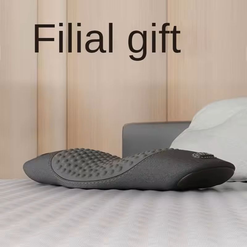 Heated Lumbar Support Sleeping Pad With Electric Massage For Back Pain Relief 4
