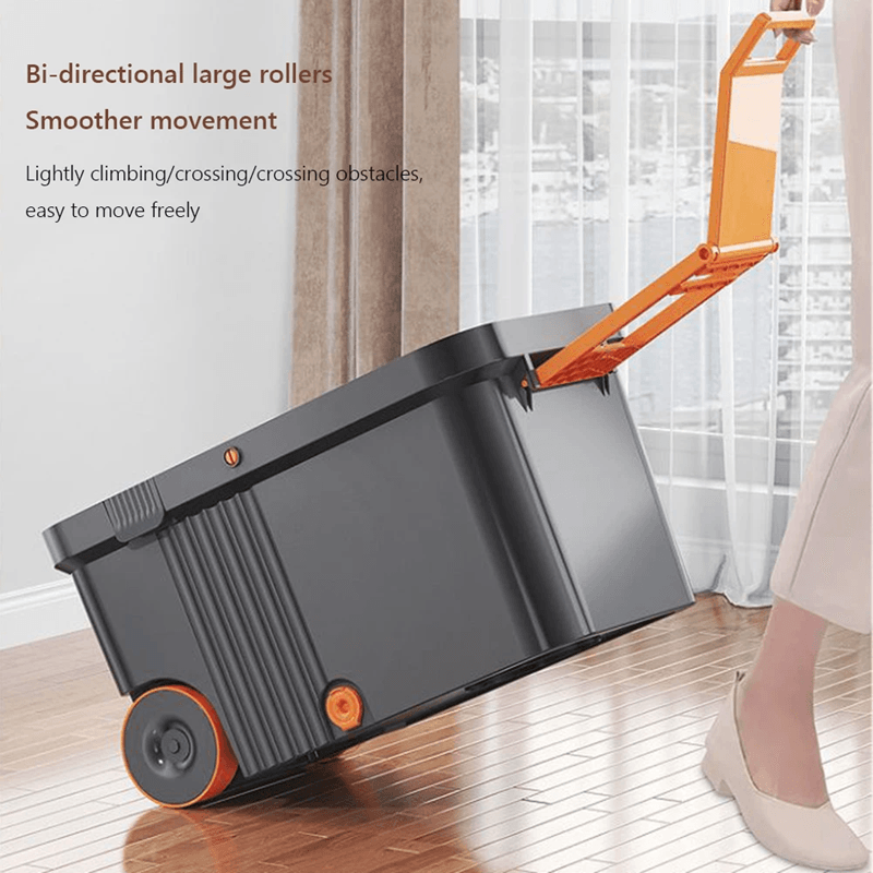 Automatic Spin Mop And Bucket Set 360 Degree Self Wringing Floor Mop With Built In Dehydration Syst 6