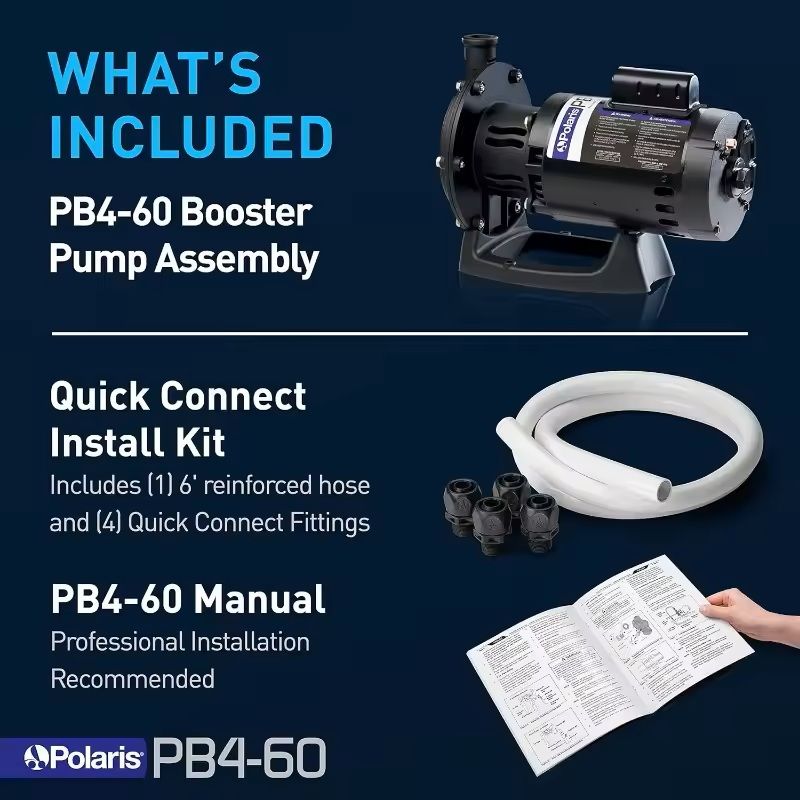 Polaris PB4 60 Booster Pump With 60 Hertz Motor For Pool Pressure Systems 2