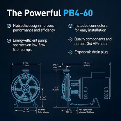 Polaris PB4 60 Booster Pump With 60 Hertz Motor For Pool Pressure Systems 3