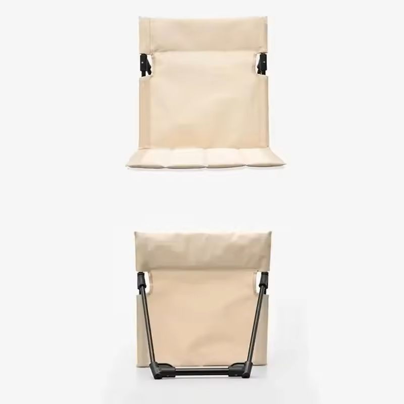 Foldable Camping Chair With Backrest And Cushion For Outdoor Garden Park Or Beach 1
