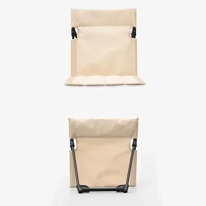 Foldable Camping Chair With Backrest And Cushion For Outdoor Garden Park Or Beach 1