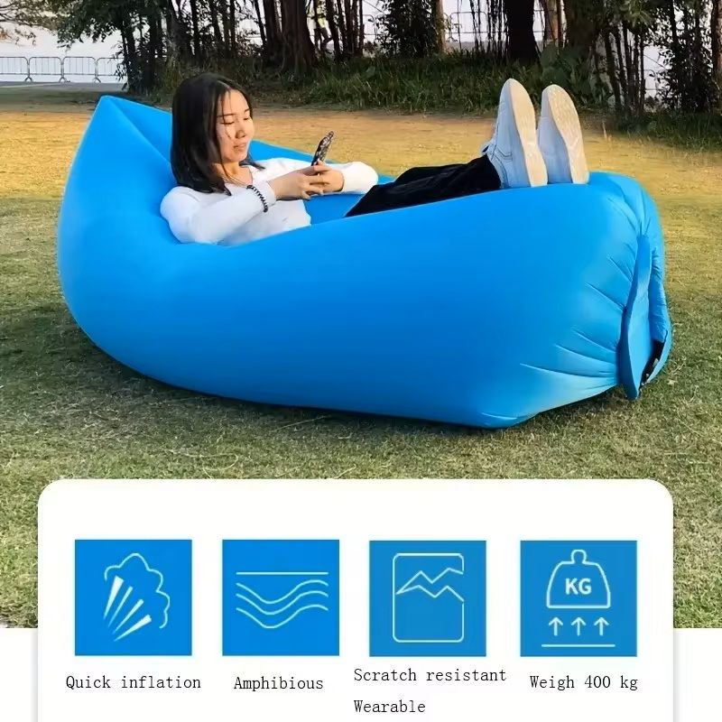 Recliner Inflatable Sofa Bag For Outdoor Camping And Festivals 8
