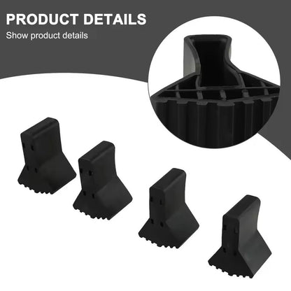Non Slip Ladder Foot Pads Set Of 4 For Furniture And Chair Legs 1