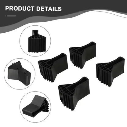 Non Slip Ladder Foot Pads Set Of 4 For Furniture And Chair Legs 3