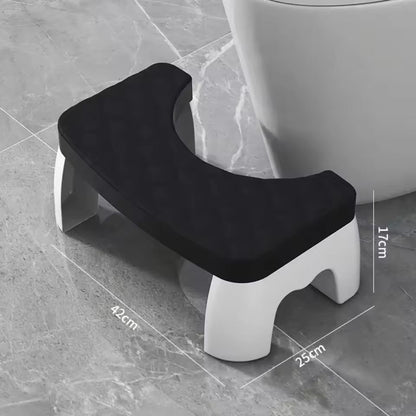 Ergonomic Waterproof Toilet Foot Stool  NonSlip Bathroom Aid For All Ages 8