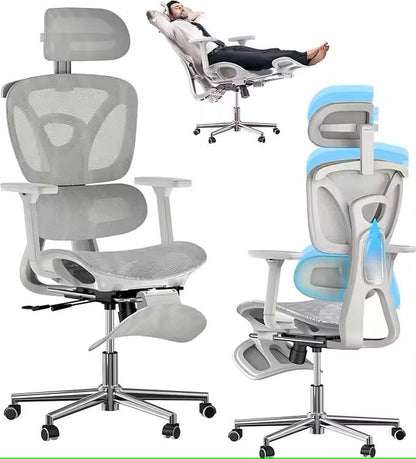 Ergonomic Mesh Office Chair With Foot Rest 6