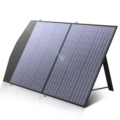 Foldable And Portable Solar Panel 100W  200W Outdoor Solar Battery Charger For Power Stations Emerg 6