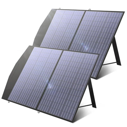Foldable And Portable Solar Panel 100W  200W Outdoor Solar Battery Charger For Power Stations Emerg 7
