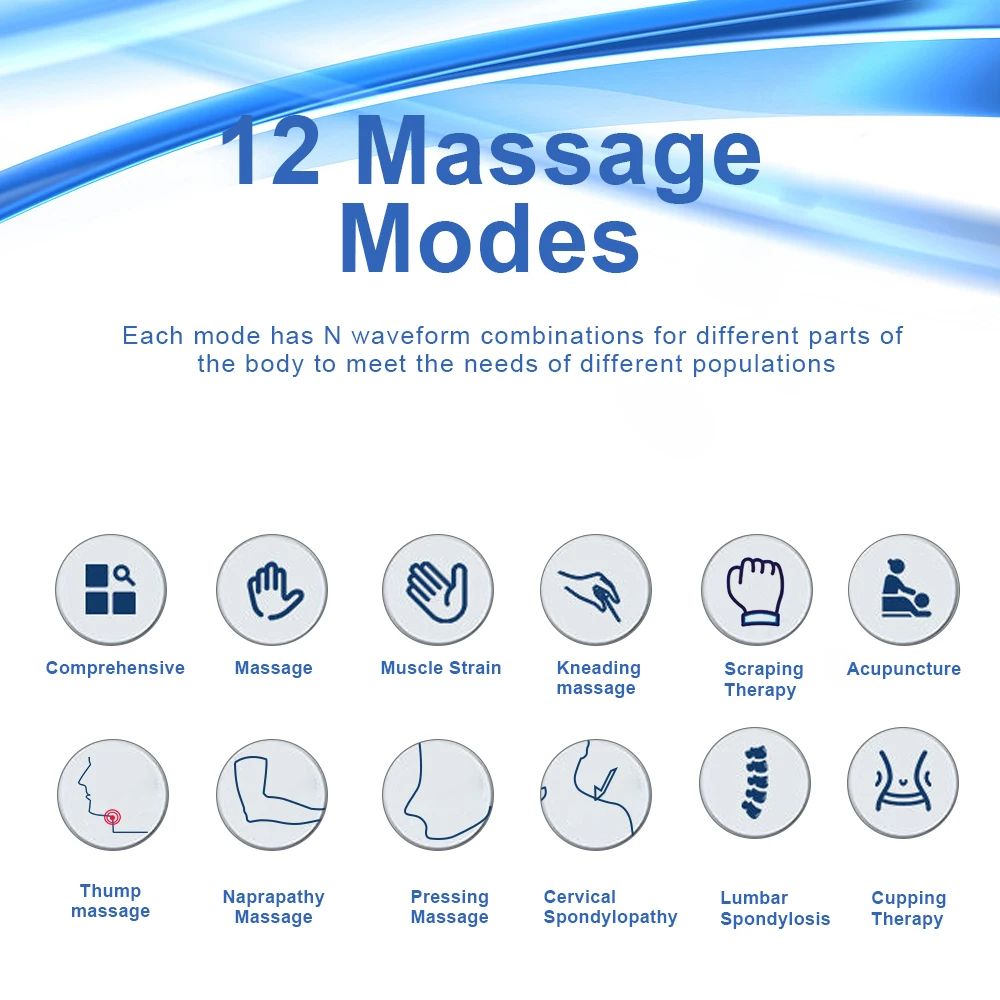 EMS Therapy Device Electronic Pulse Muscle Stimulator Massager For Pain Relief  Myostimulation 2