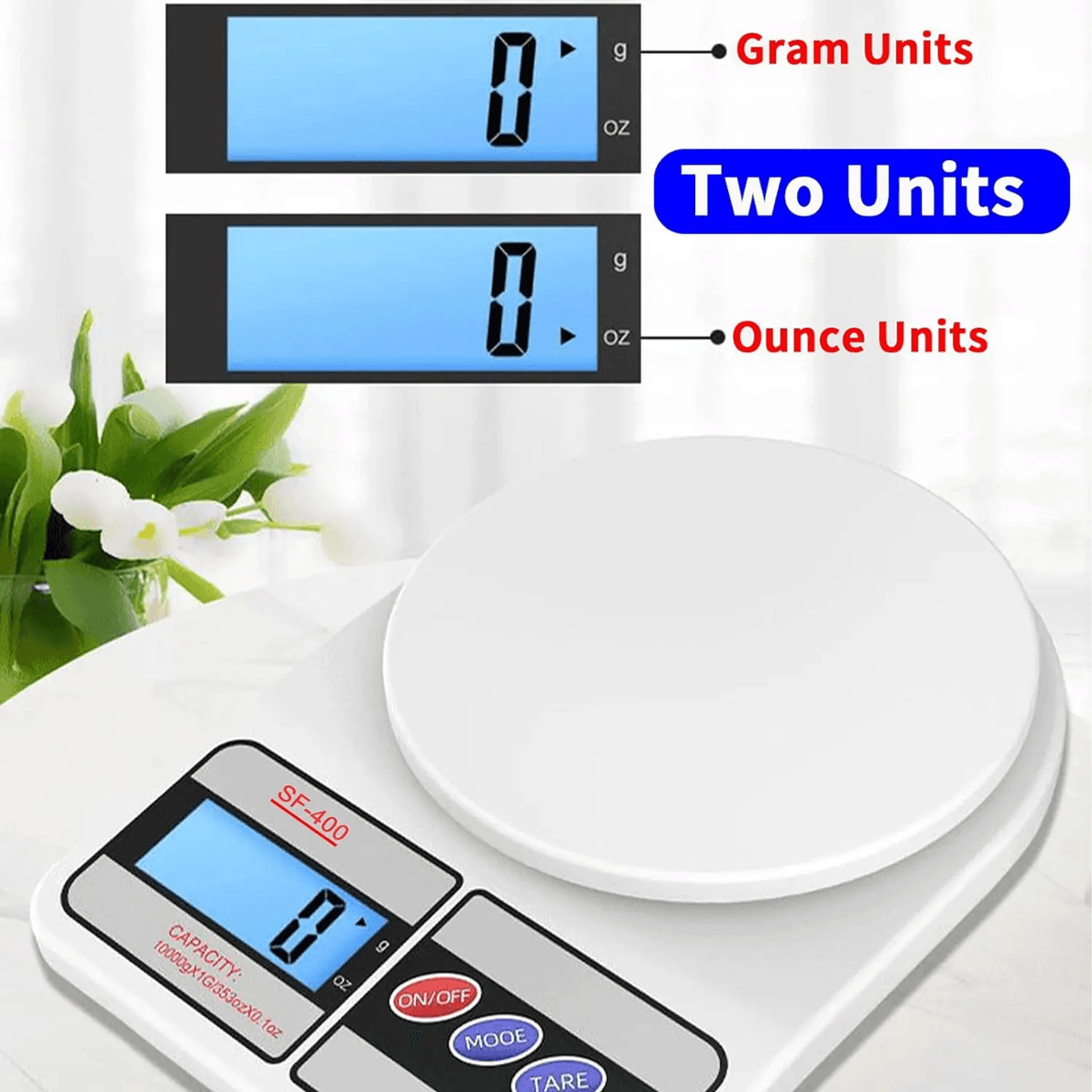HighPrecision Digital Kitchen Scale  5kg1g LED Electronic Food Weighing Tool For Cooking And Baking 2
