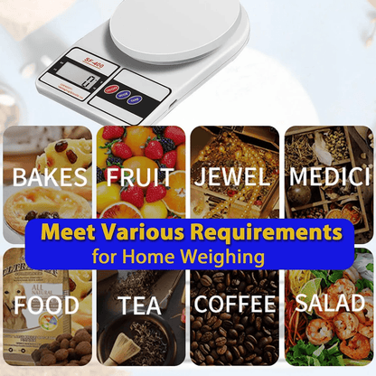 HighPrecision Digital Kitchen Scale  5kg1g LED Electronic Food Weighing Tool For Cooking And Baking 5