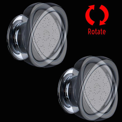 LED Bathroom Shower Panel  6 Modes Rainfall  Waterfall Shower Column With Intelligent LCD Massage J 3
