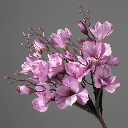 20Head Artificial Magnolia Flower Bouquet  Realistic Silk Floral Stems For Home Decor Weddings And  2