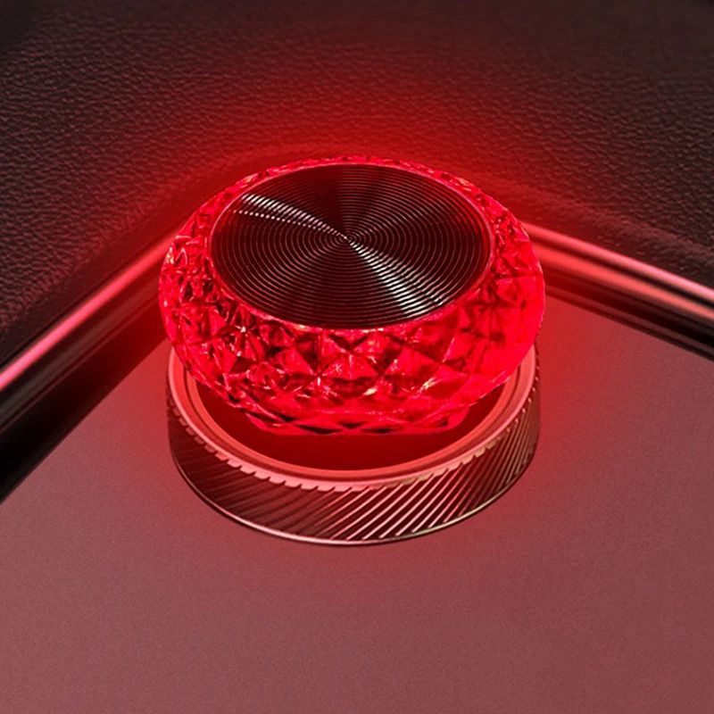 Portable Car USB Ambient Light Mini LED Decorative Atmosphere Lamp For Auto Interior  Computer Play 9