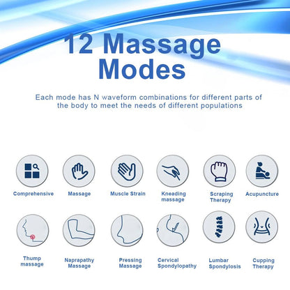 Low Frequency Therapy Device TENS Machine EMS Muscle Stimulator For Pain Relief Electronic Pulse Ma 2