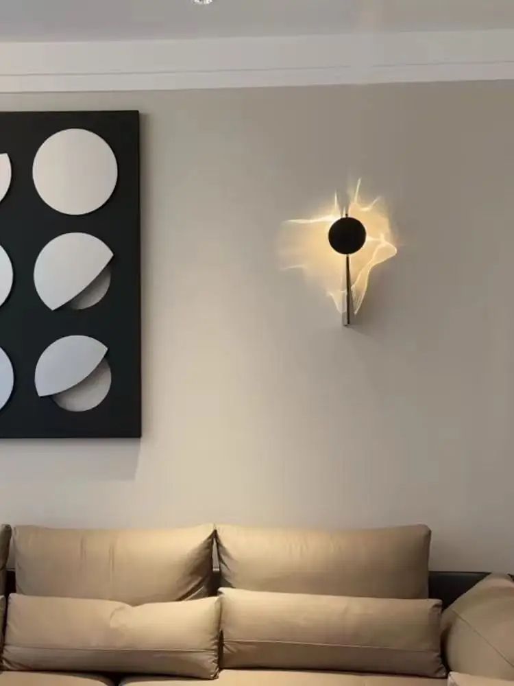 Modern LED Wall Sconce For Bedroom And Corridor Luxury Wall Lamp With Rotating Light Background Atm 5