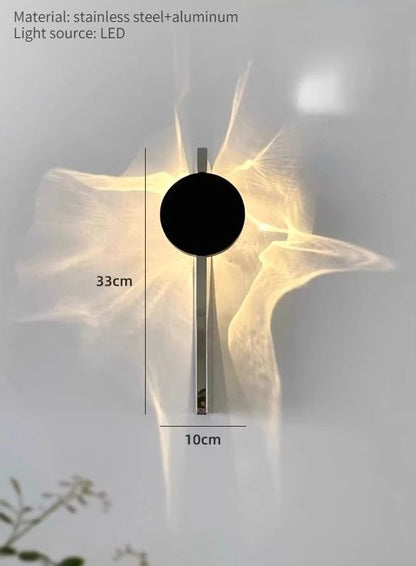 Modern LED Wall Sconce For Bedroom And Corridor Luxury Wall Lamp With Rotating Light Background Atm 6