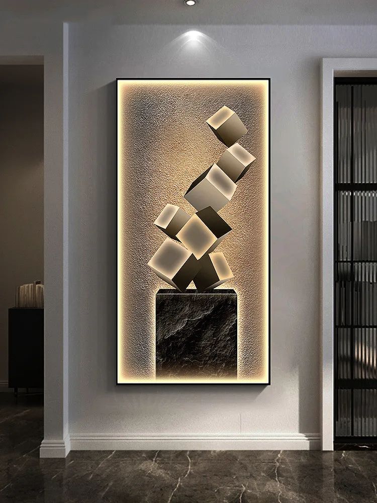 Modern Creative LED Wall Lamp, Mural Lighting Wall Decoration for Bedroom, Living Room, Staircase, Study & Entryway