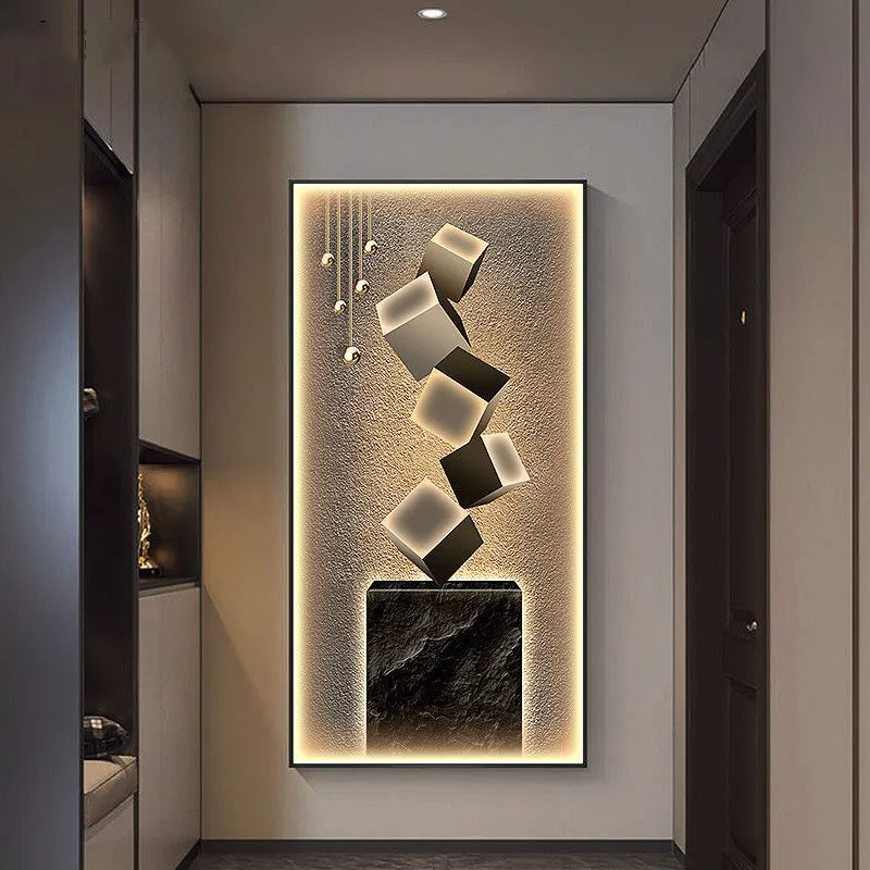 Modern Creative LED Wall Lamp Mural Lighting Wall Decoration For Bedroom Living Room Staircase Stud 7