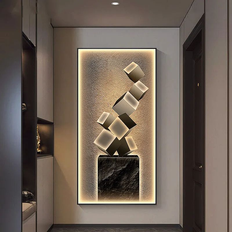 Modern Creative LED Wall Lamp Mural Lighting Wall Decoration For Bedroom Living Room Staircase Stud 6