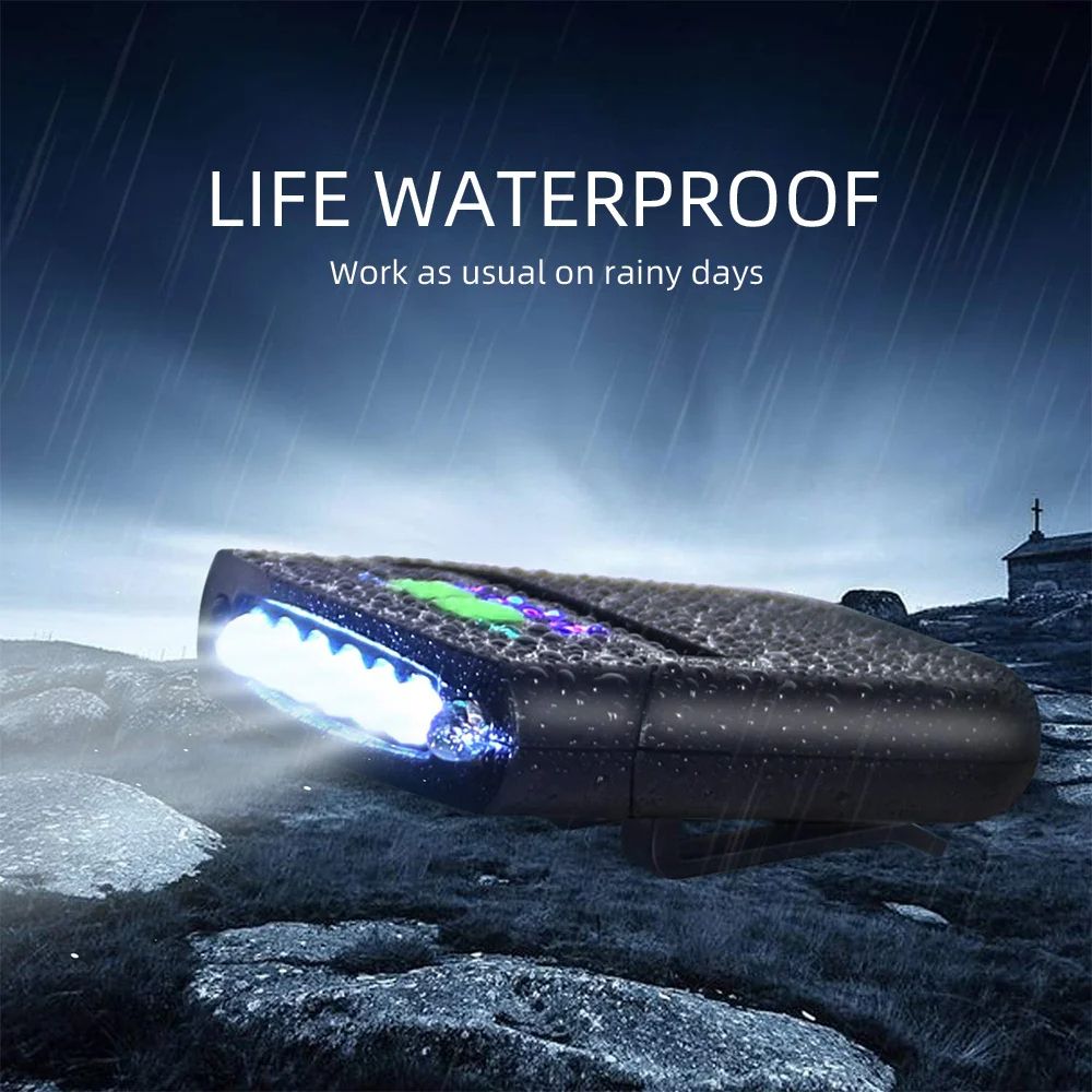 Mini LED Headlamp Clip On Cap USB Rechargeable Head Torch For Fishing Camping  Outdoor Activities P 2
