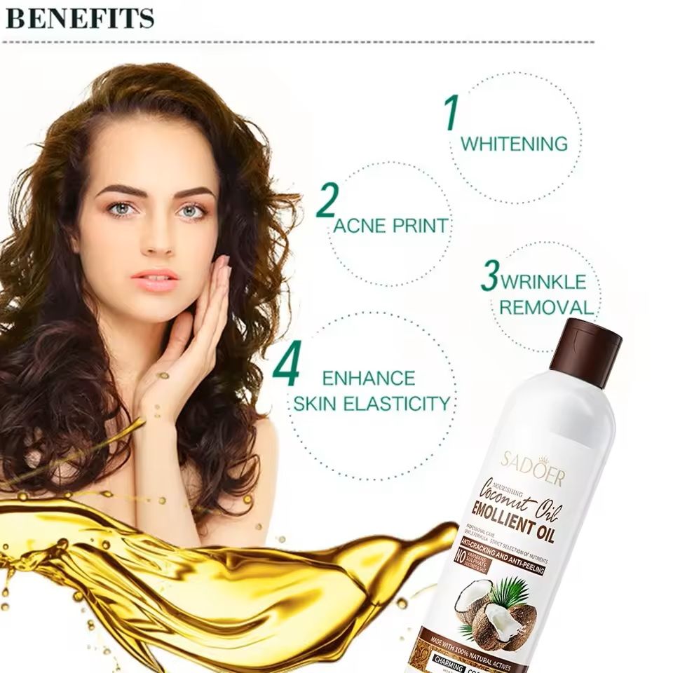 250ml Coconut Massage Oil For Skin And Hair Care 2