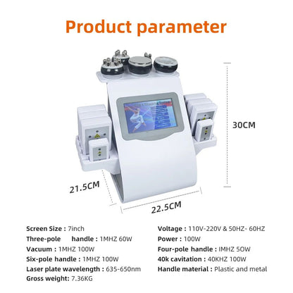 Missheart KIM Cavitation  RF Slimming System Ultrasonic Fat Blasting 5