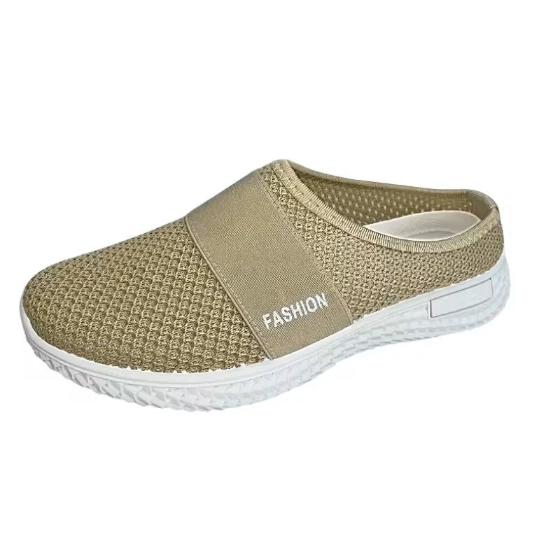 Comfortable Womens Solid Color Platform Mules 11