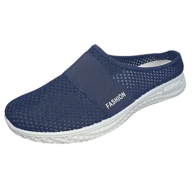 Comfortable Womens Solid Color Platform Mules 7
