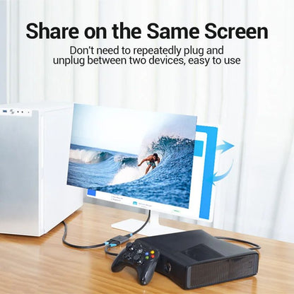 Vention 8K HDMI Splitter Switch HDMI Compatible Monitor Switcher For PC TV PS5 Xbox Series X HighSp 1