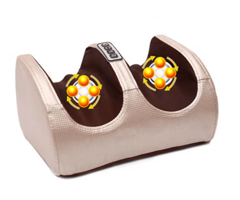 Electric Foot Massager With Heat And Shiatsu Rollers  Deep Kneading Therapy For Muscle Pain Relief  9